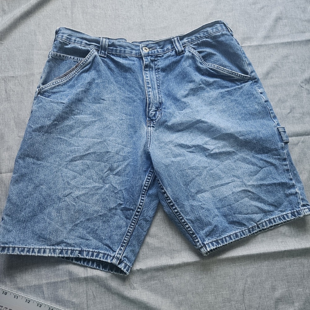 BRITTANIA Denim Jean Vintage 90's Shorts Light Wash Men's Size 36